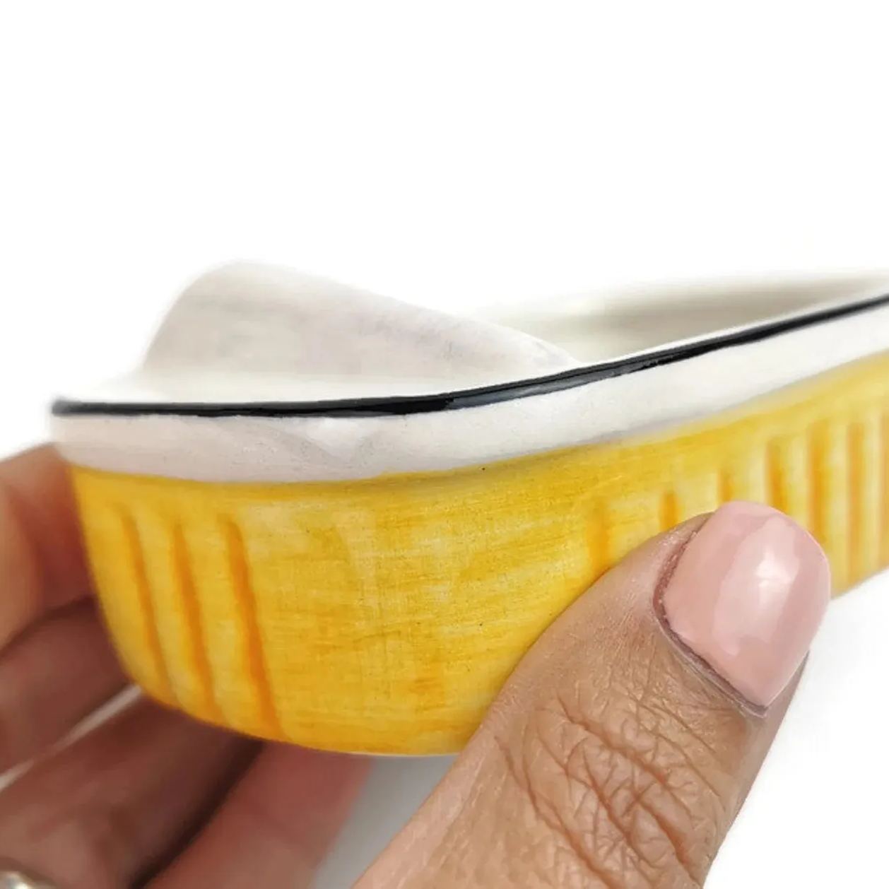 🎨Hand-Painted Ceramic Sardine Can Décor