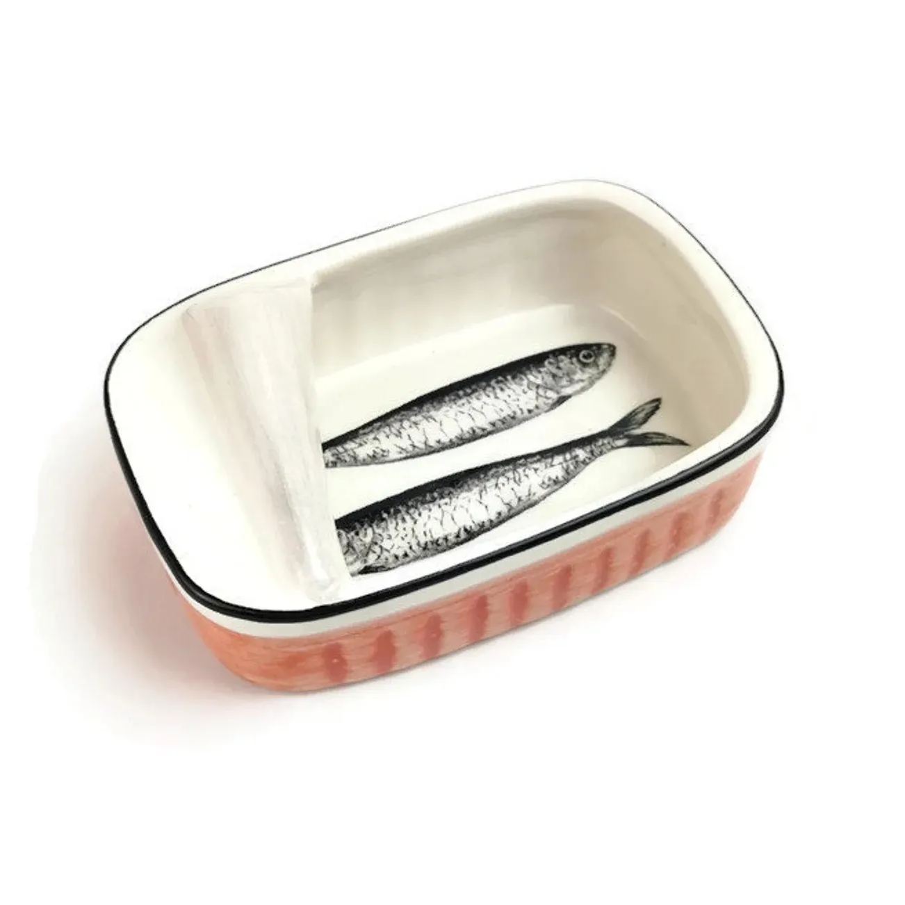 🎨Hand-Painted Ceramic Sardine Can Décor