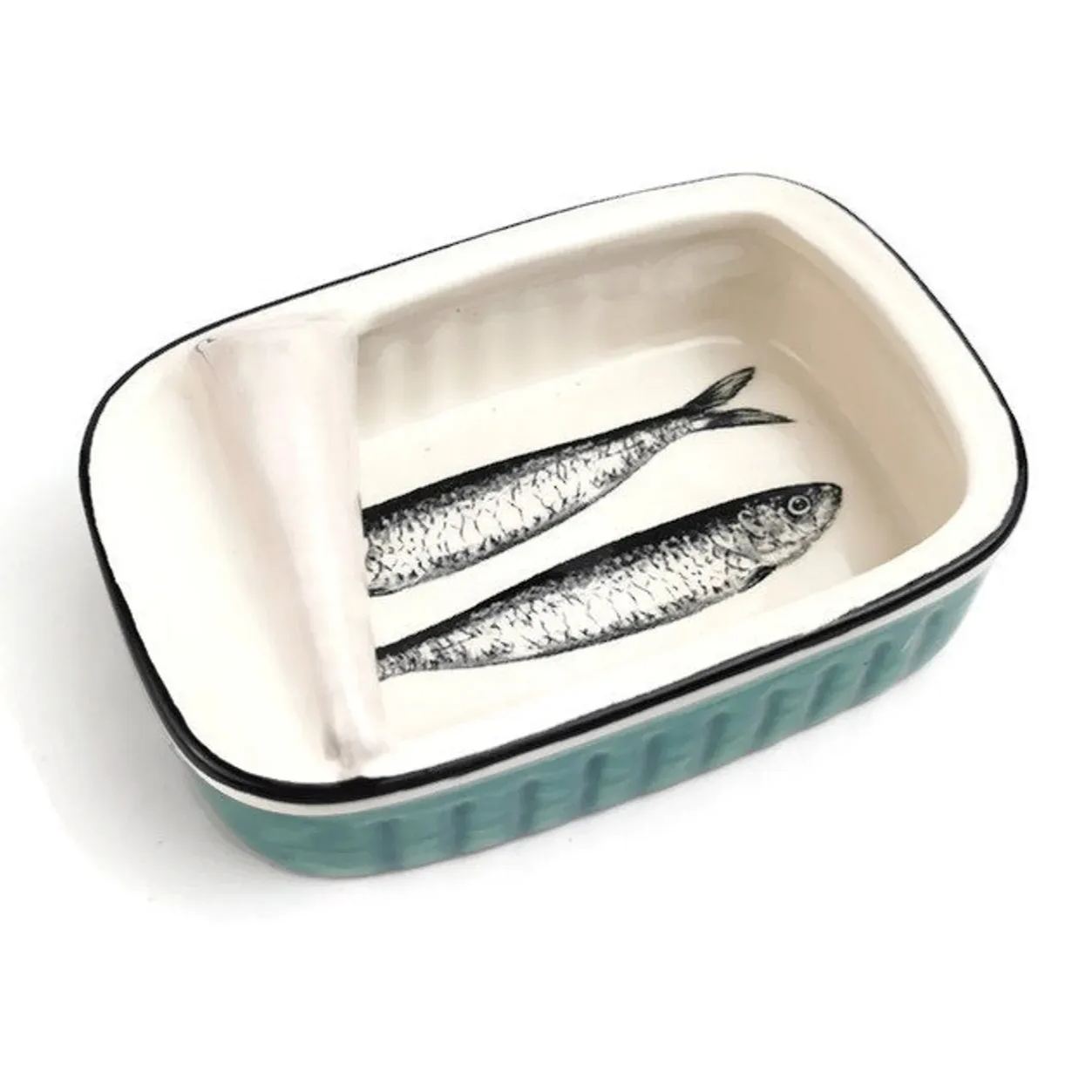 🎨Hand-Painted Ceramic Sardine Can Décor