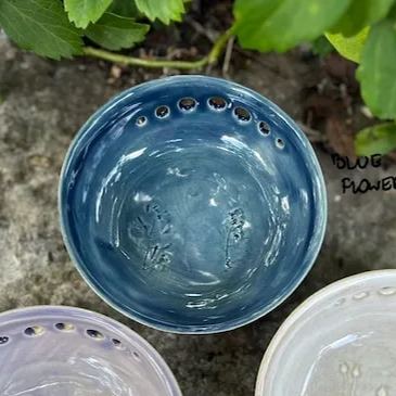 Handmade Ceramic Herb Stripper Bowl - A Beautifully Functional Kitchen Tool