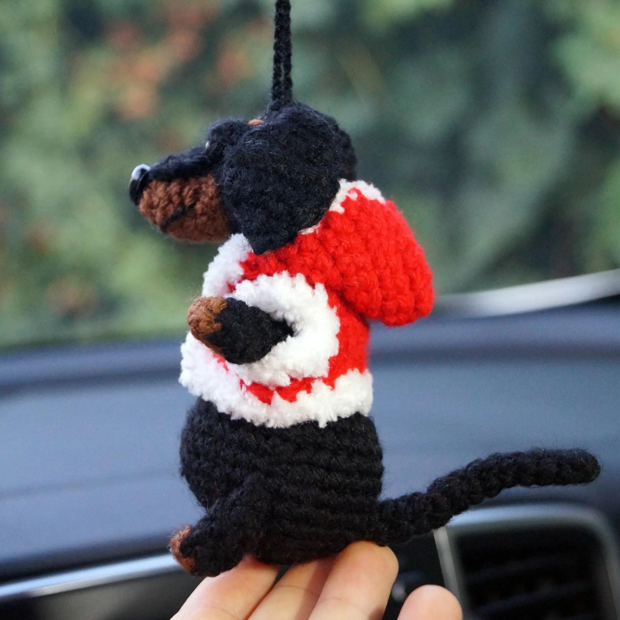 🎅Christmas Hot Sale -Daschund Car Decor