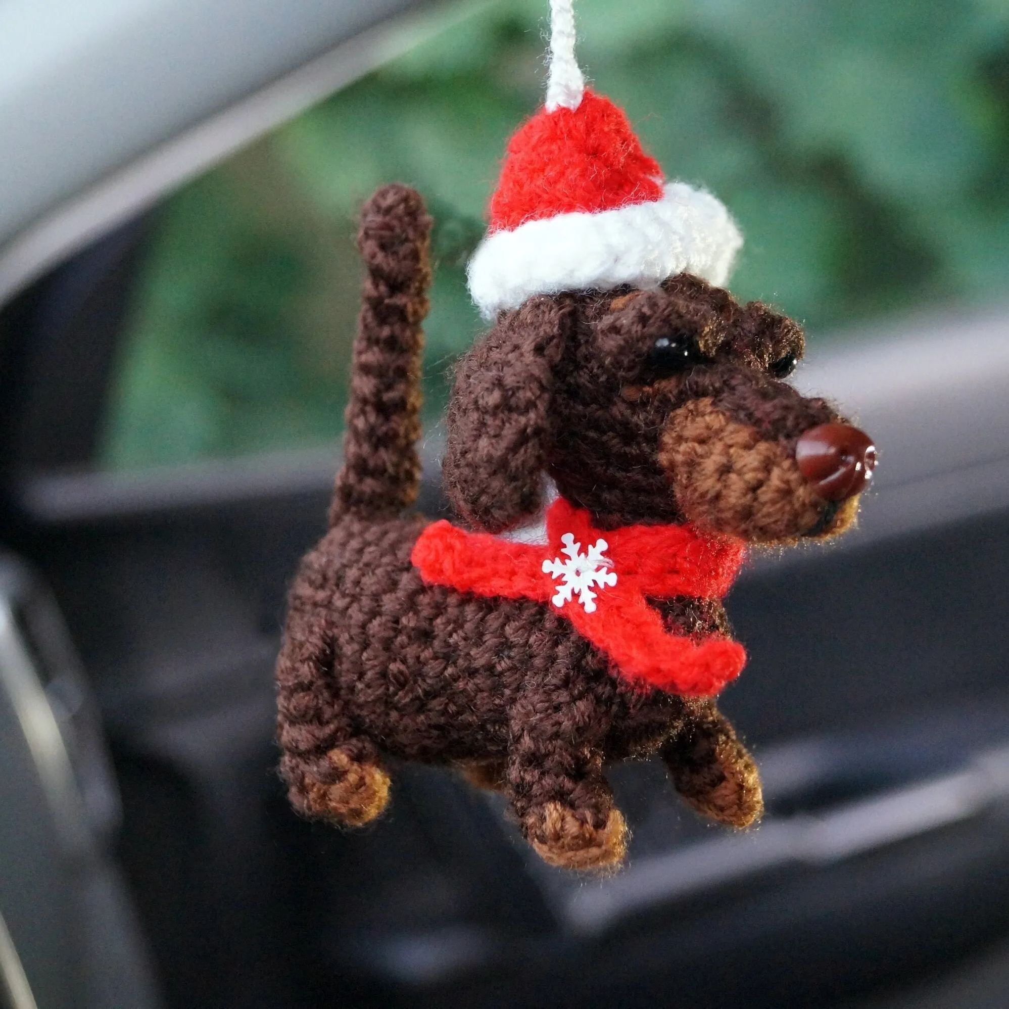 🎅Christmas Hot Sale -Daschund Car Decor