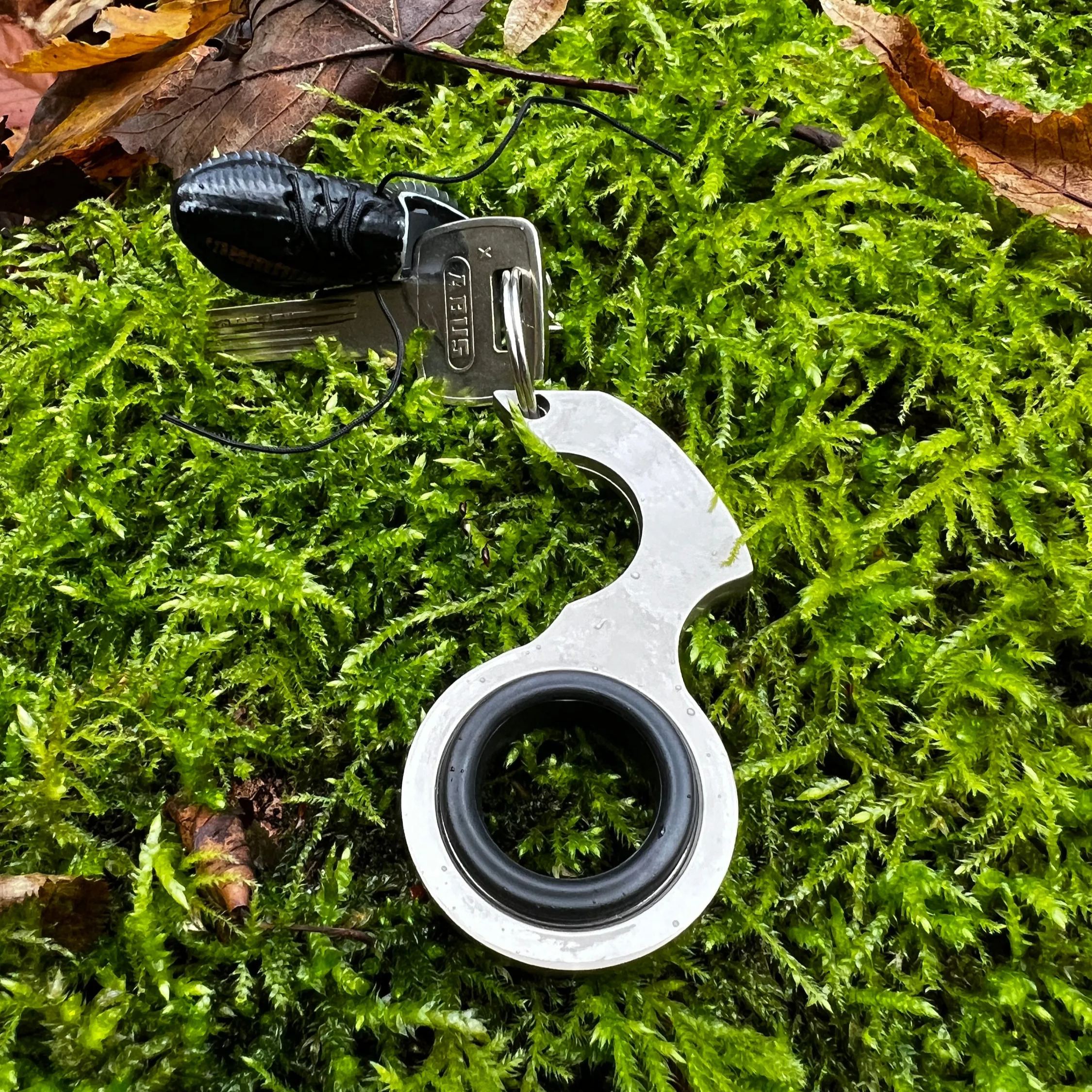 Funny Metal Keychain Fidget Spinner