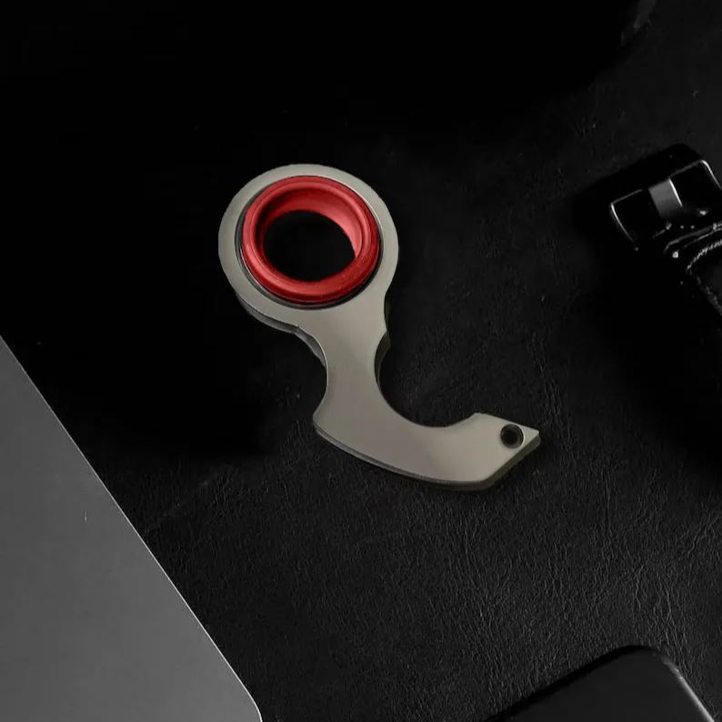 Funny Metal Keychain Fidget Spinner