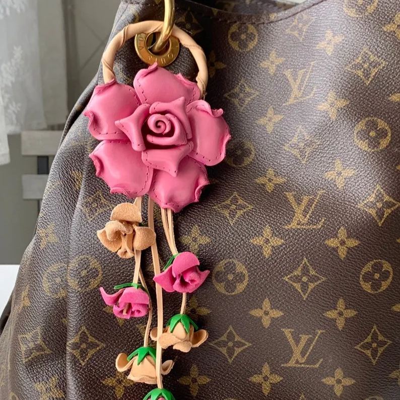 🌹👜Flower Purse Charm