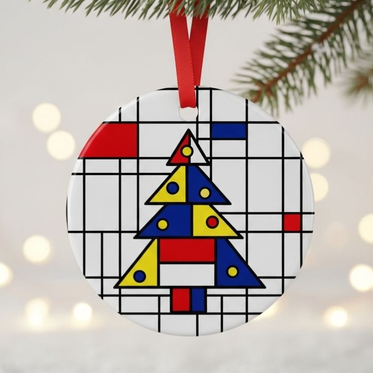 World Famous Paintings Inspired Christmas Ornaments Collection