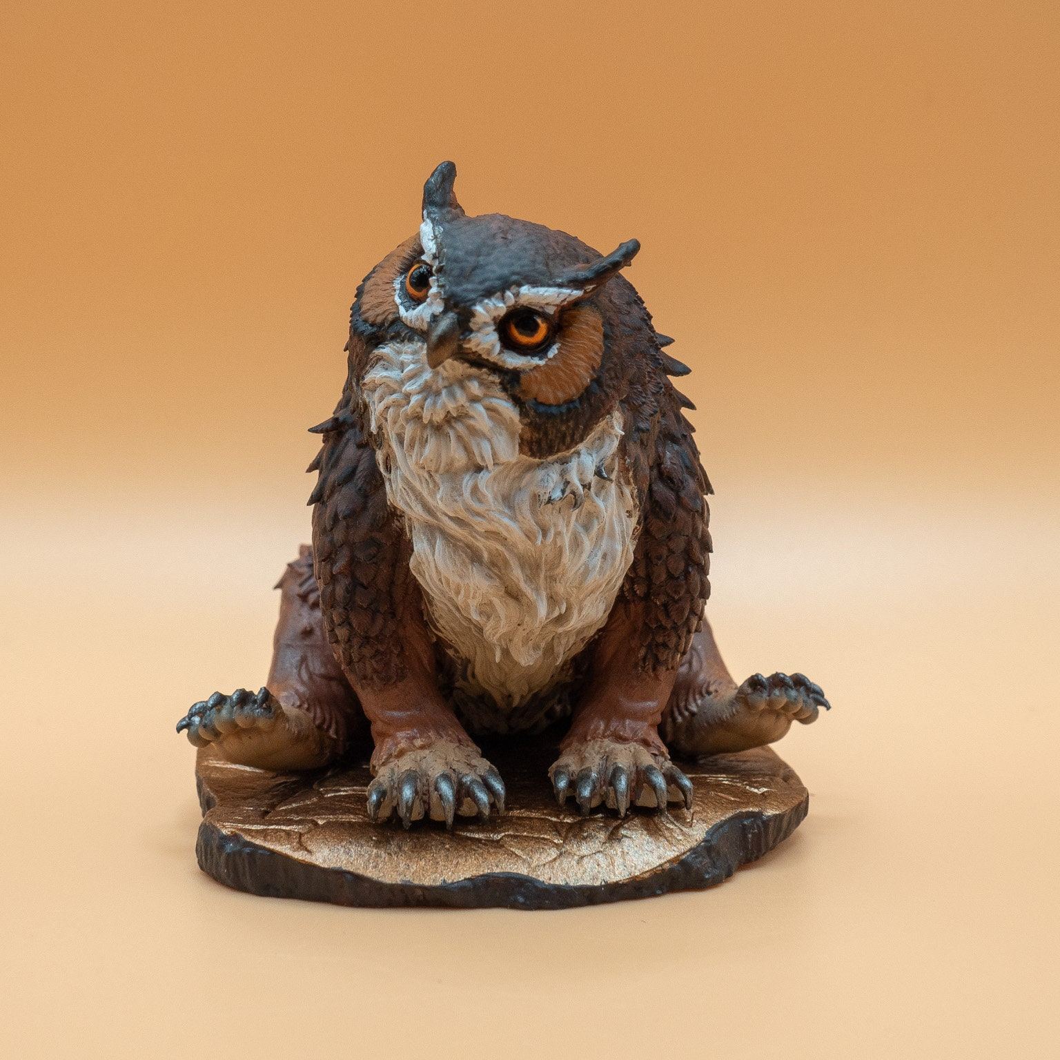 Scratch and Owlbear Pocket Animal Figurine