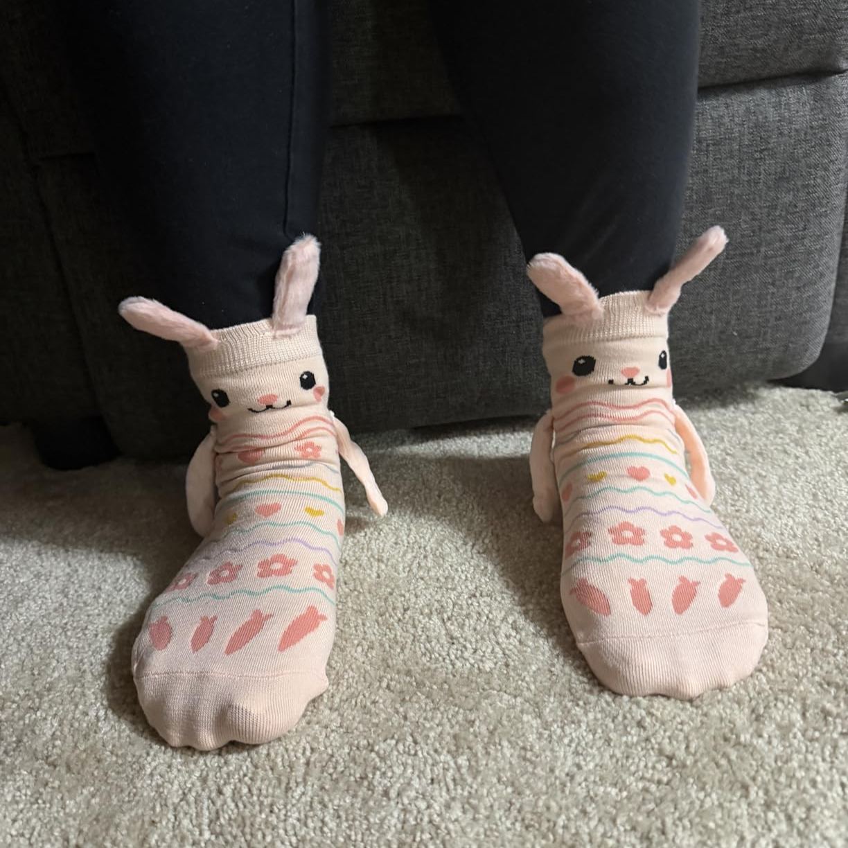 Easter Bunny Socks
