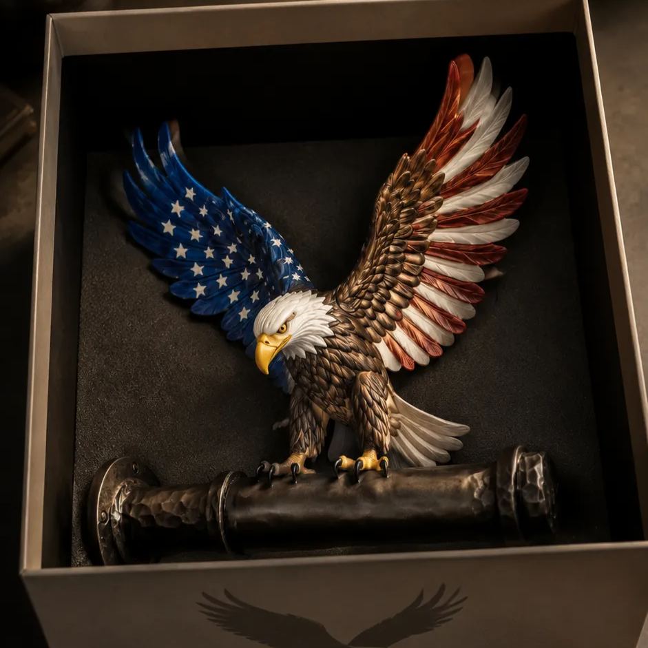America 250th Anniversary Eagle Wall Lantern