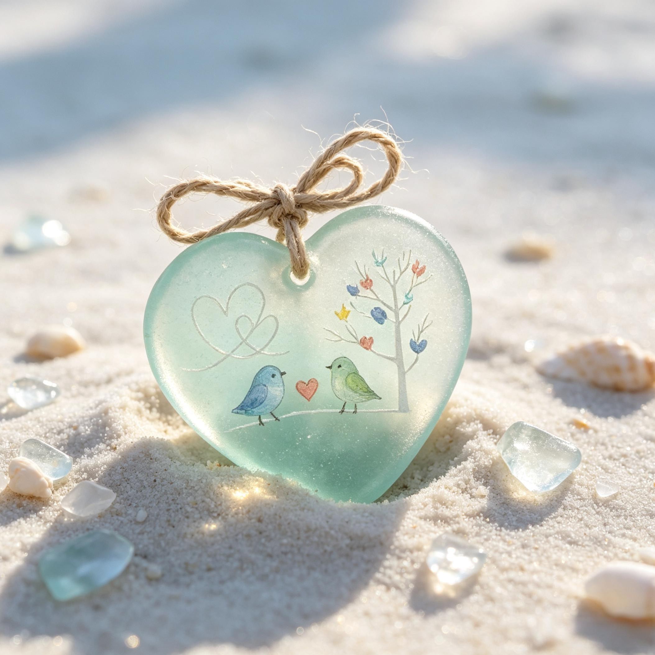 💙🌊 Sea Glass Friendship Keepsake – A Gift as Timeless as True Friendship