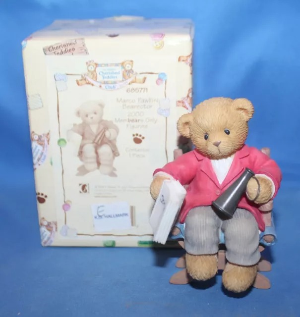 🧸Director Teddy Bear Figurine – The Perfect Addition to Your Gift