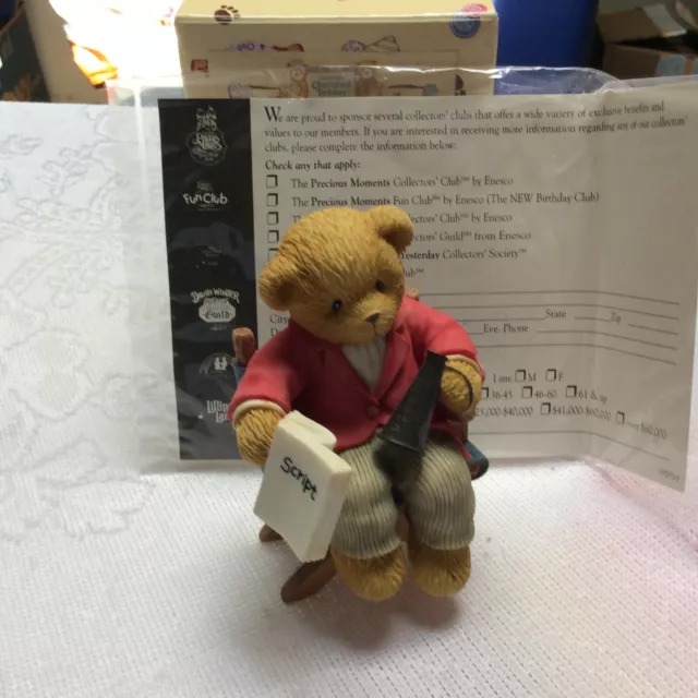 🧸Director Teddy Bear Figurine – The Perfect Addition to Your Gift