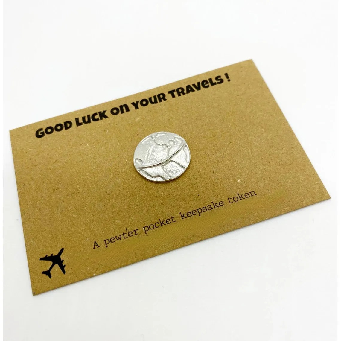 💝Pewter Heart Pocket Keepsake Token