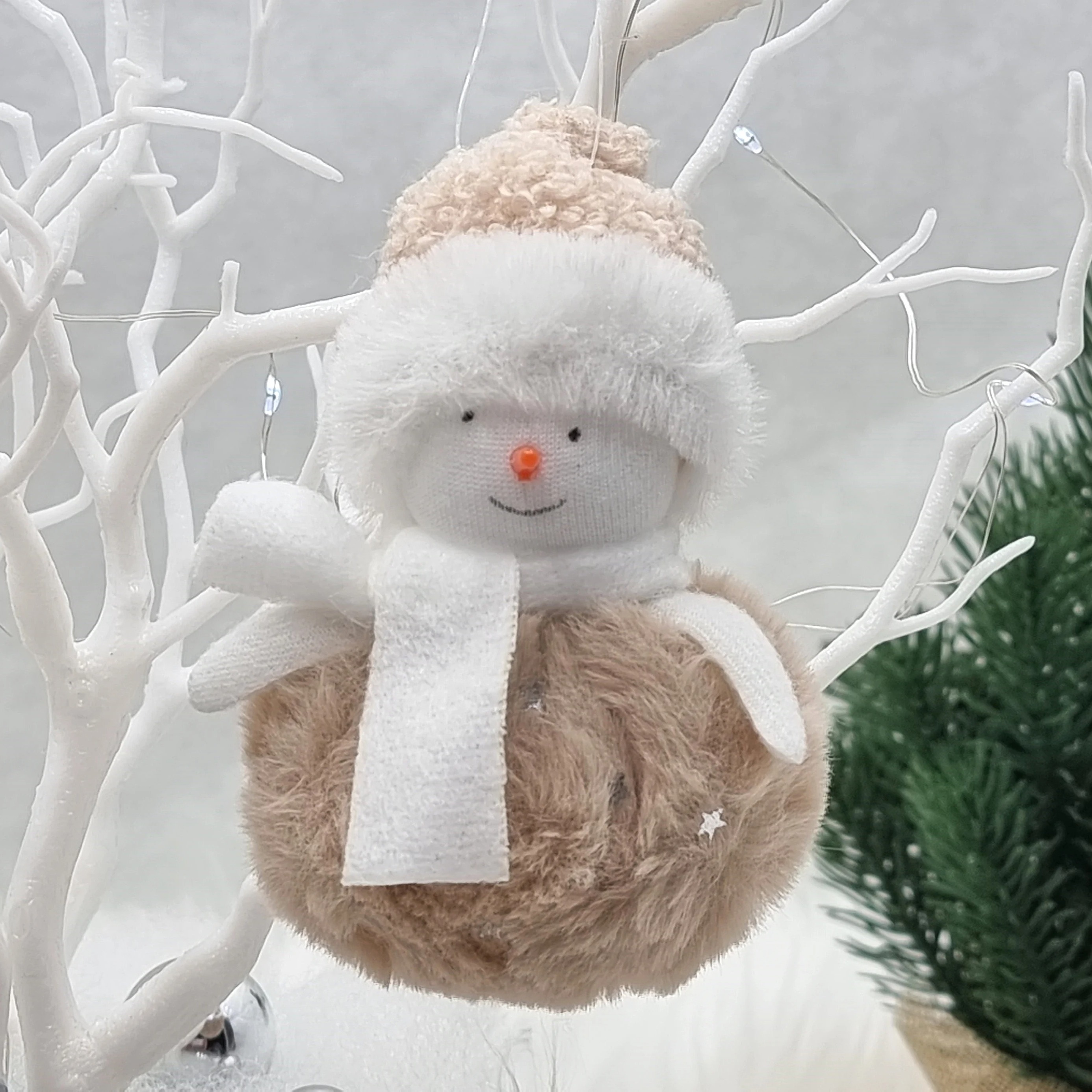 😇🧚‍♀️⛄Adorable Christmas Fairy wee doll ornament