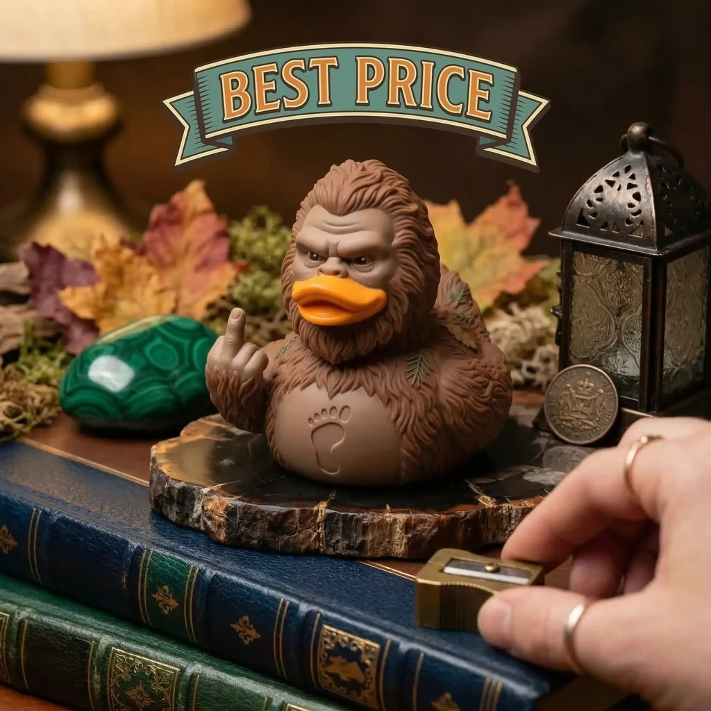 🐾 Legendary Bigfoot Duck Figure