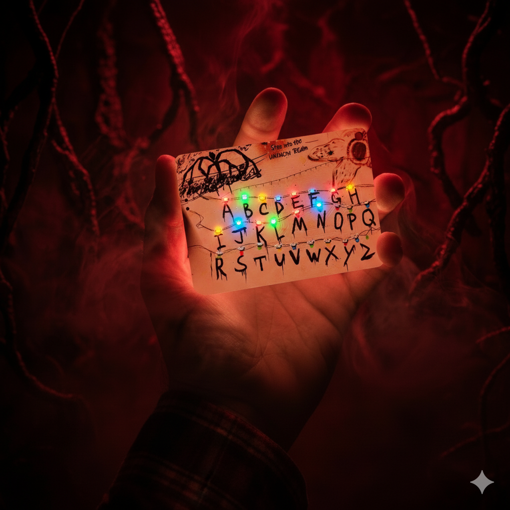 Card Light Pendant – Carry the Upside Down With You!