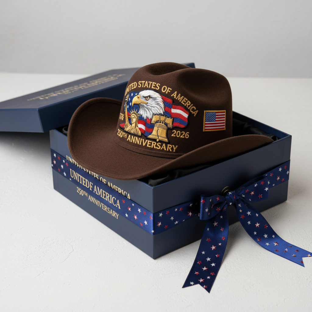 United States of America 250th Anniversary Cowboy Hat (2026 Edition)