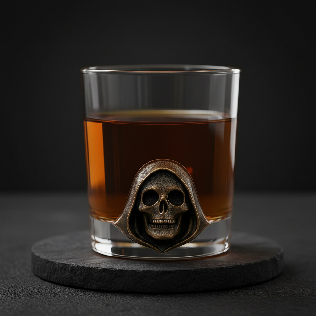 Grim Reaper Whiskey Holder Set