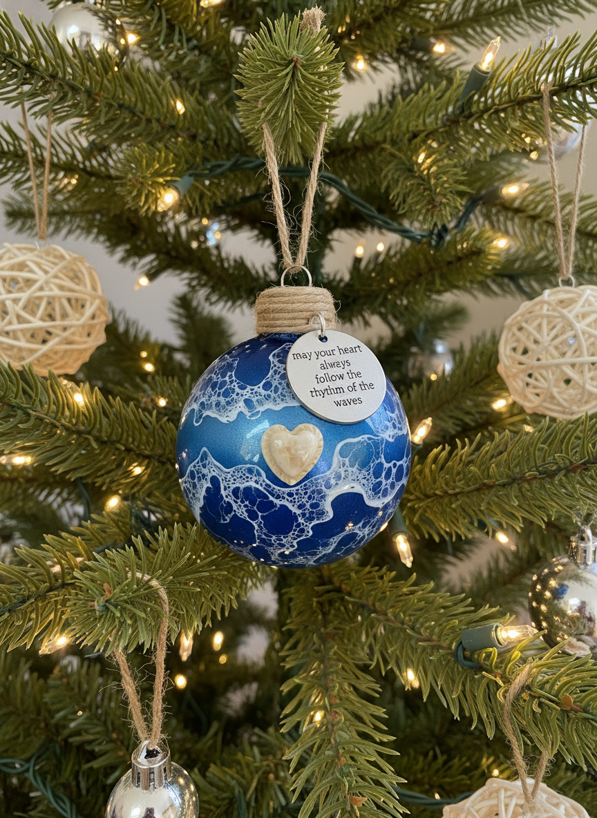 Coastal Serenity Collection: Ocean-Inspired Ornaments