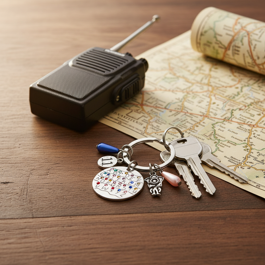 Mystery Keychain – A Tribute to the Upside Down