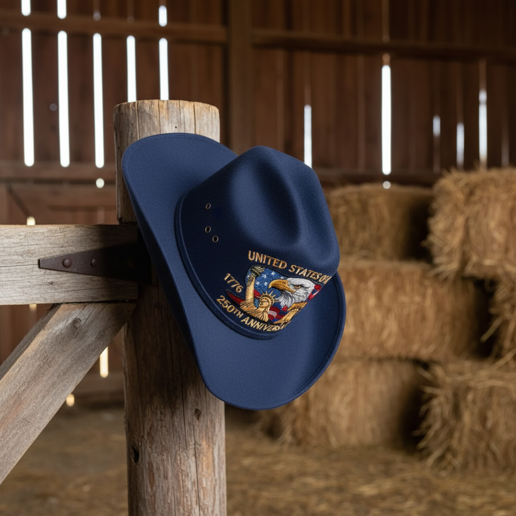 United States of America 250th Anniversary Cowboy Hat (2026 Edition)