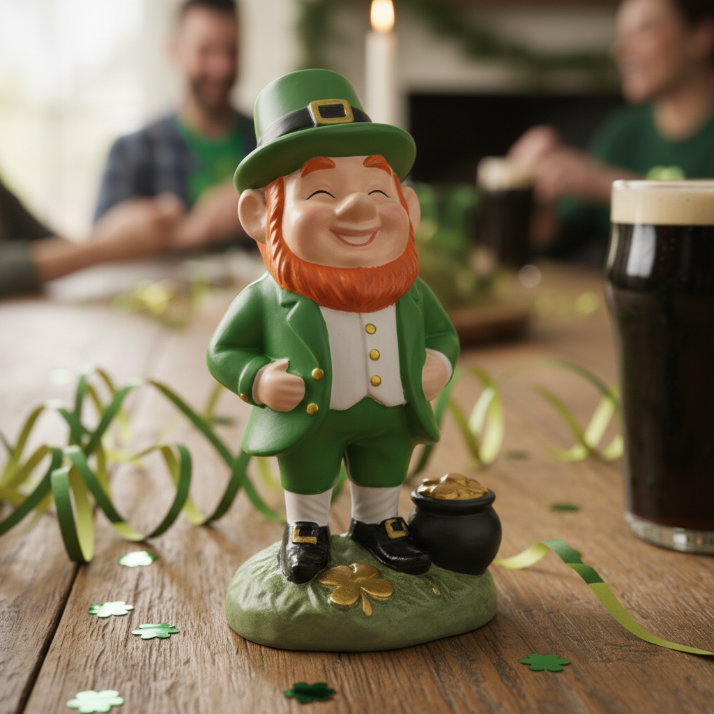 Lucky Leprechaun Figurine – A Symbol of Irish Charm, Joy & Good Fortune