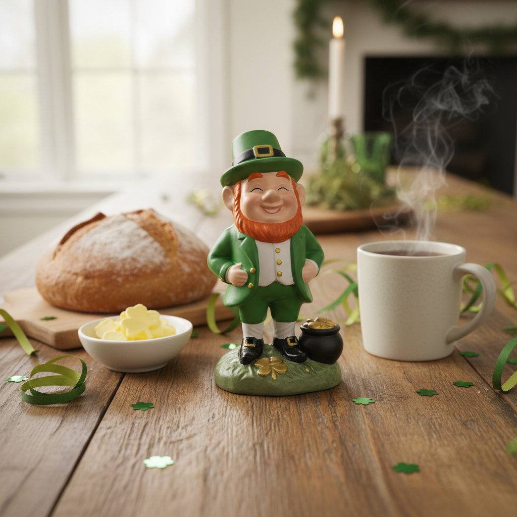 Lucky Leprechaun Figurine – A Symbol of Irish Charm, Joy & Good Fortune