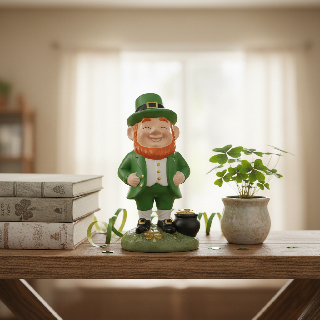 Lucky Leprechaun Figurine – A Symbol of Irish Charm, Joy & Good Fortune