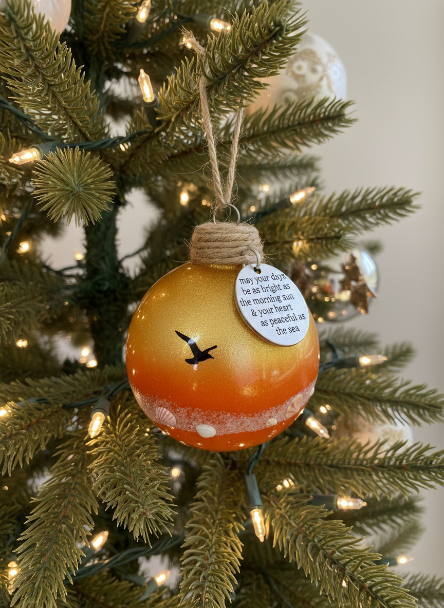 Coastal Serenity Collection: Ocean-Inspired Ornaments