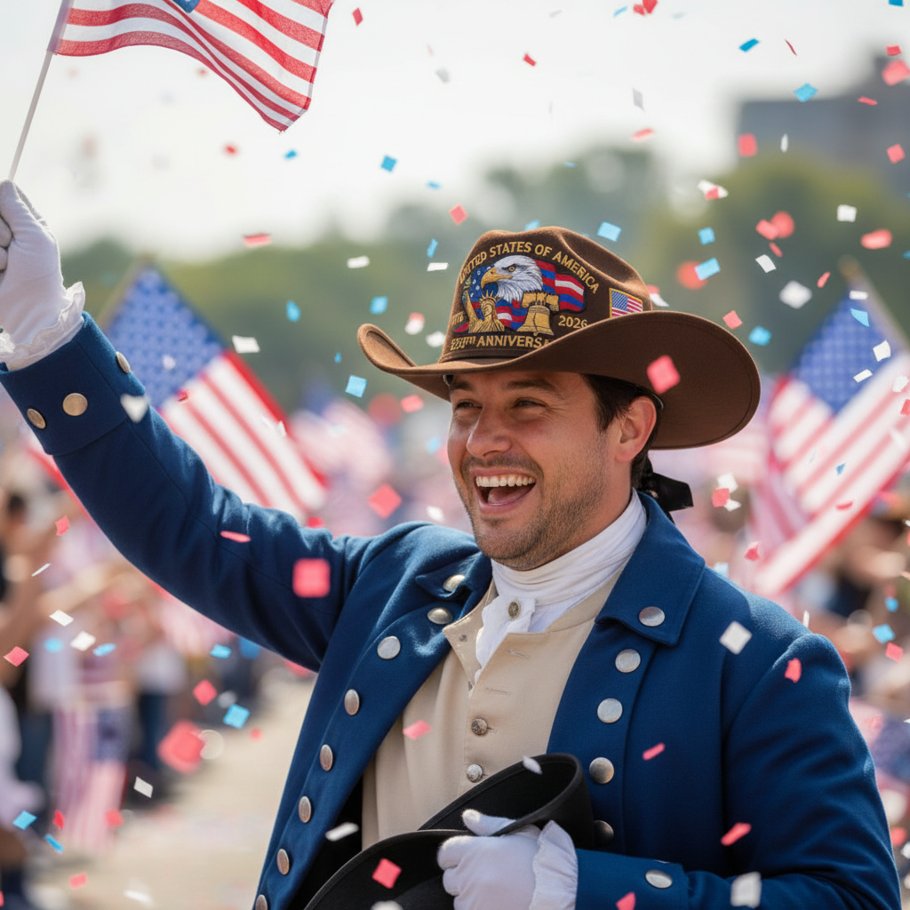 United States of America 250th Anniversary Cowboy Hat (2026 Edition)