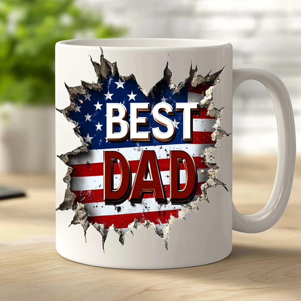 🥰USA Best Dad Coffee Mug