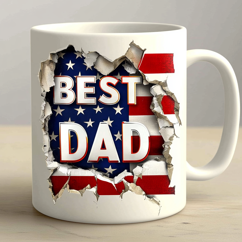 🥰USA Best Dad Coffee Mug
