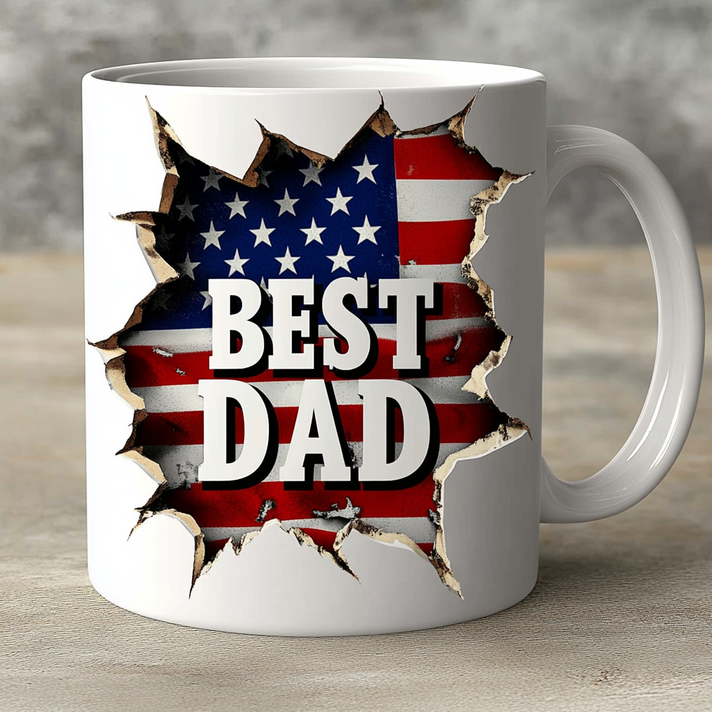 🥰USA Best Dad Coffee Mug