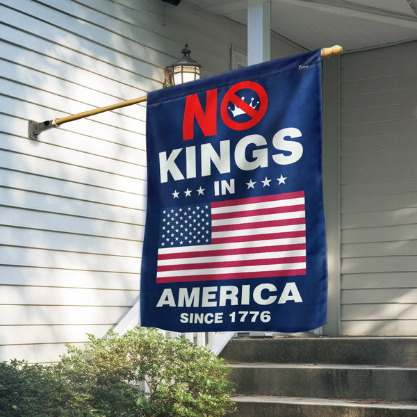 "No Kings In America" Flag - Declare Your Freedom!