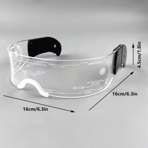 🔥👓LED Rechargeable Futuristic Glasses
