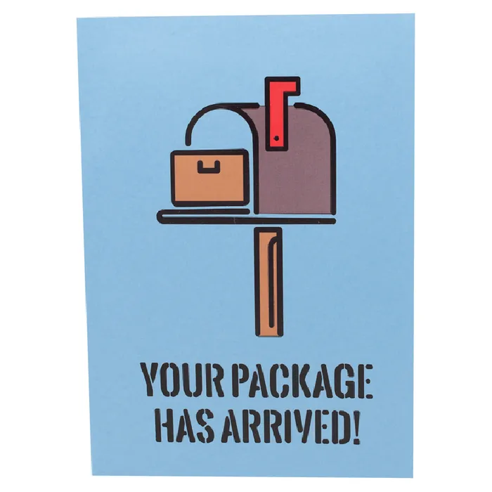 Your Package Has Arrived 💦 - 3D Inappropriate Greeting Card