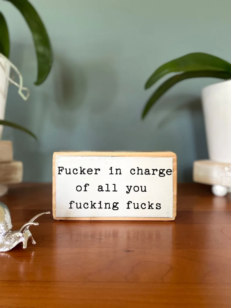 Fun Slogan Decoration