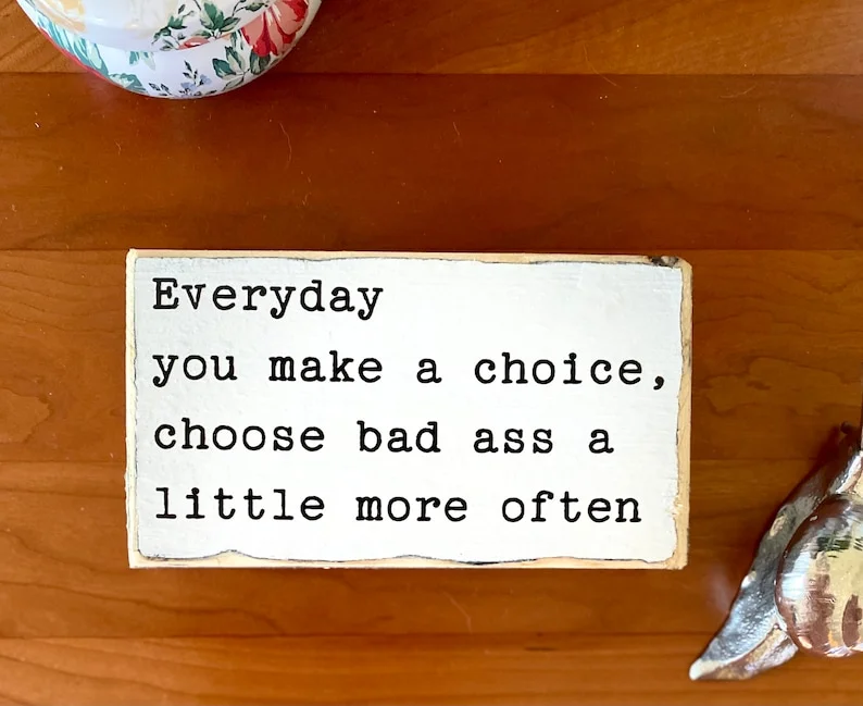 Fun Slogan Decoration