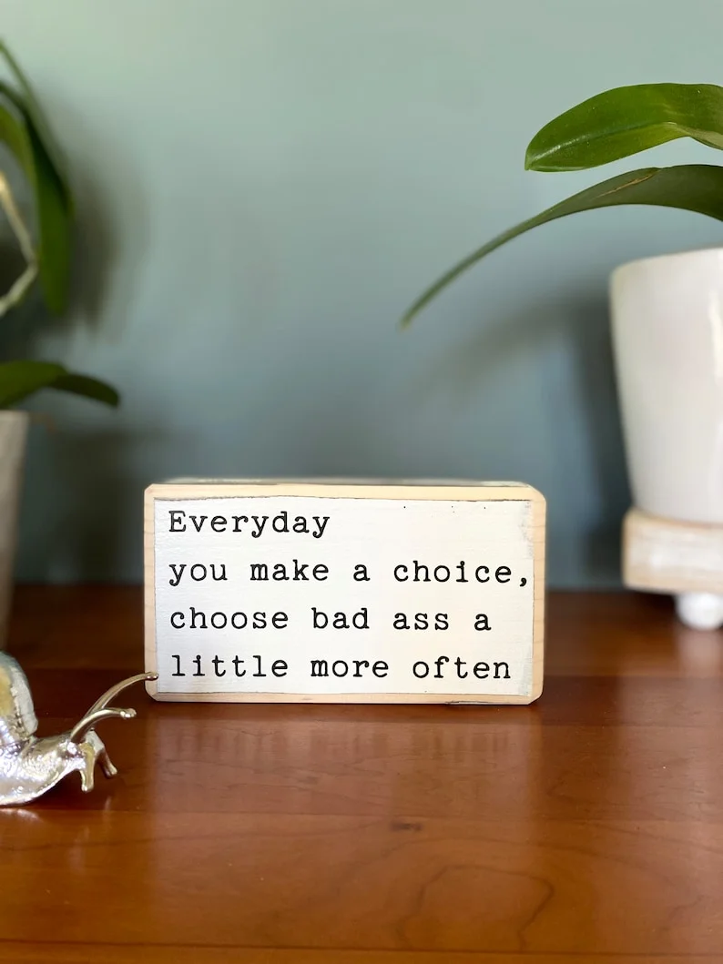 Fun Slogan Decoration