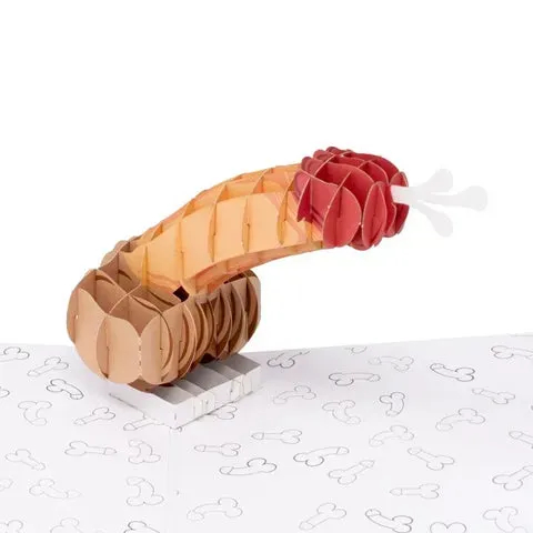 💦 - 3D INAPPROPRIATE GREETING CARD