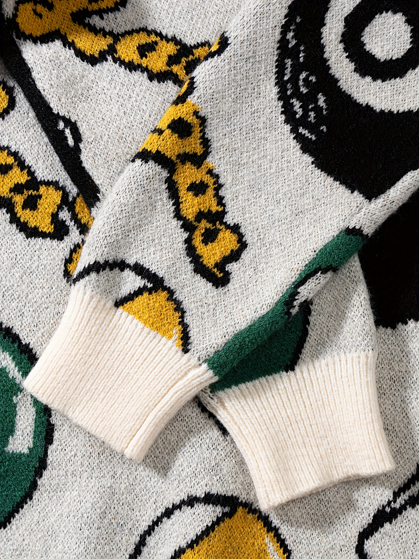 Las Vegas Casino Themed Knit Sweater