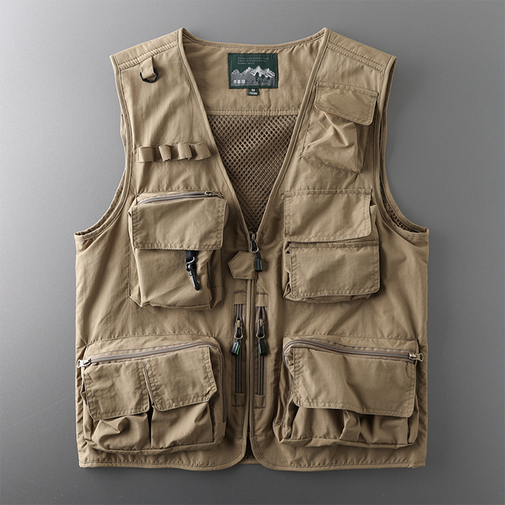 Men's Outdoor Hiking Camping Multifunctional Tactical Vest Workwear Gilet
