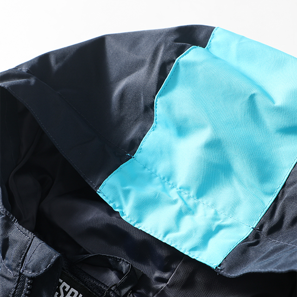 Workwear Half-Zip Hooded Parka Jacket