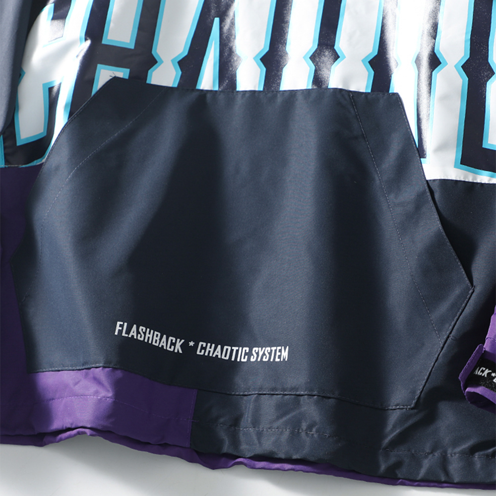 Workwear Half-Zip Hooded Parka Jacket