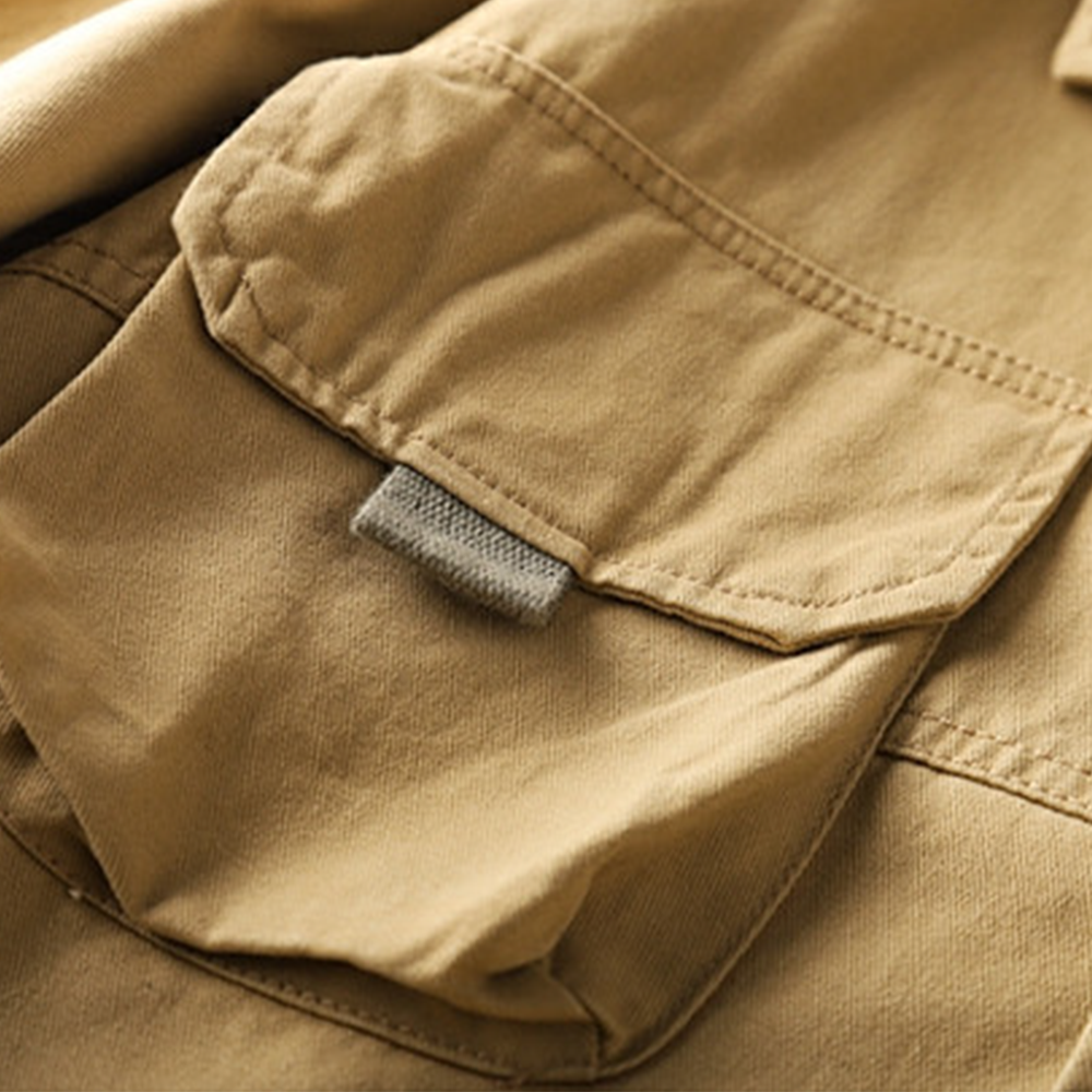 American Vintage Men's Trench Coat Work Jacket