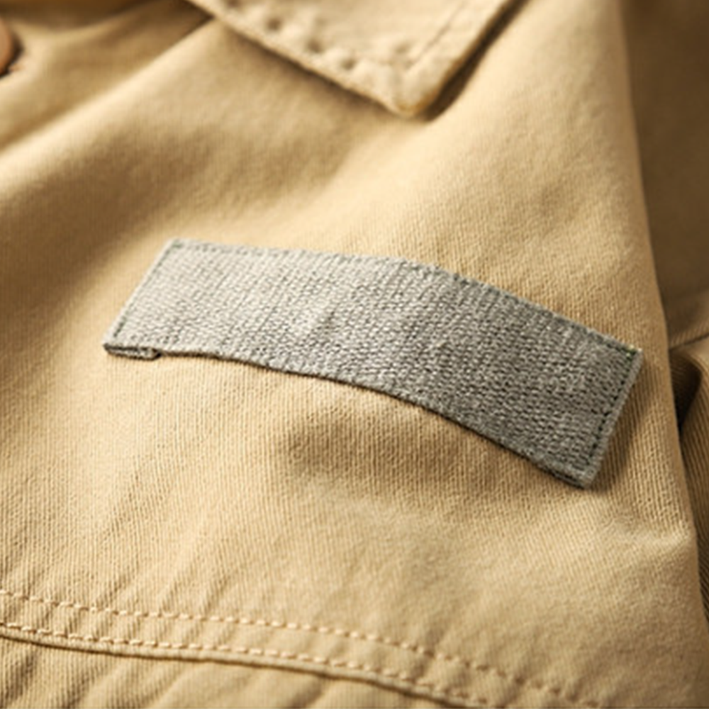 American Vintage Men's Trench Coat Work Jacket