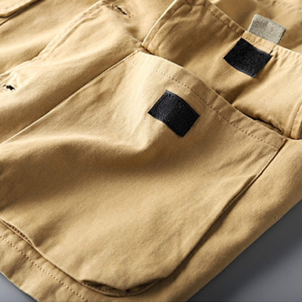 American Vintage Men's Trench Coat Work Jacket