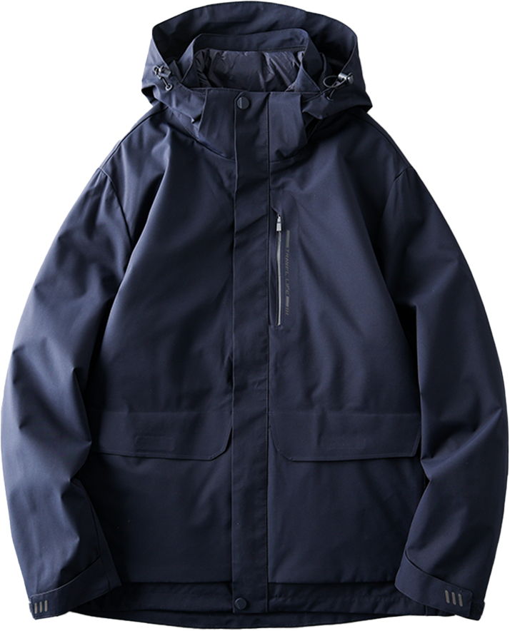 Men's Soft-Shell Jacket Windbreaker Work Coat