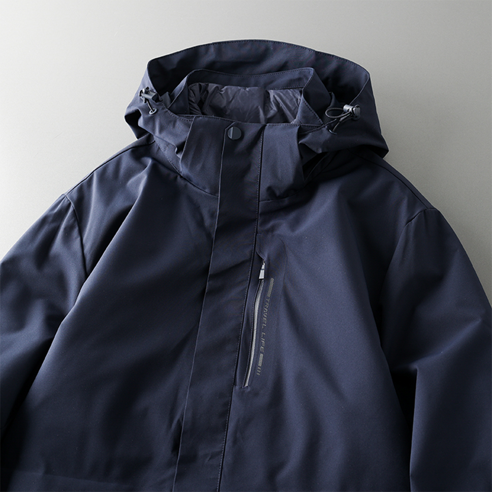 Men's Soft-Shell Jacket Windbreaker Work Coat