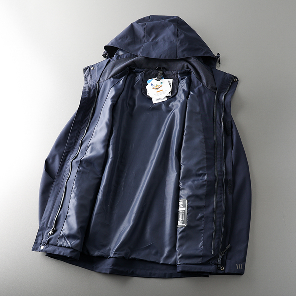 Men's Soft-Shell Jacket Windbreaker Work Coat